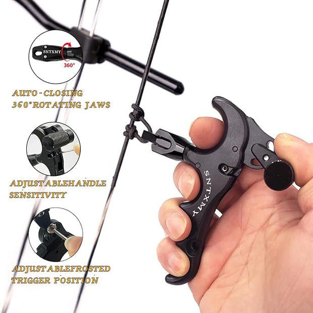 Bow Release for Compound Bow – Thumb Release Trigger