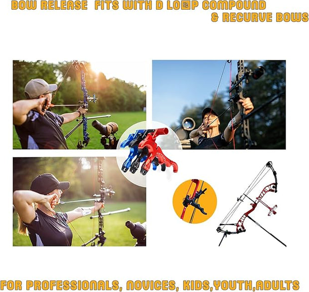Bow Release for Compound Bow – Thumb Release Trigger