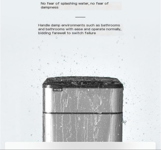 Garbage Can Smart Induction Trash Can for Home with Lid