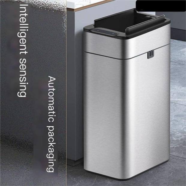 Garbage Can Smart Induction Trash Can for Home with Lid