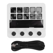 Jectse 10-Key LCD Stream Deck with Customizable Shortcuts 🎮✨