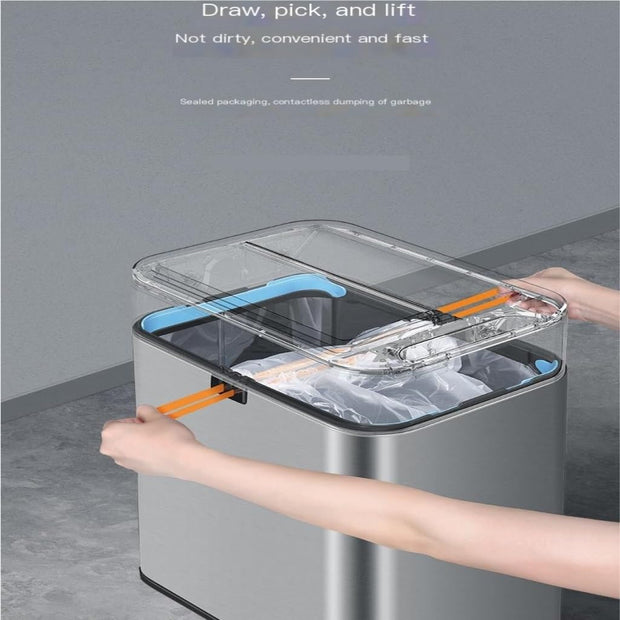 Garbage Can Smart Induction Trash Can for Home with Lid