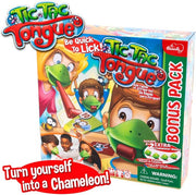 TIC TAC Tongue Game – Fast-Paced Chameleon Bug-Licking Party Game for Kids & Families