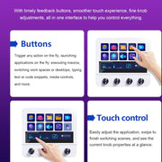 Jectse 10-Key LCD Stream Deck with Customizable Shortcuts 🎮✨