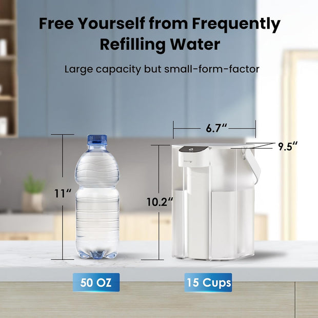 Electric Alkaline Water Filter Pitcher⚡💦