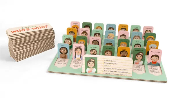 Literary Who's Who – Clues & Guessing Game