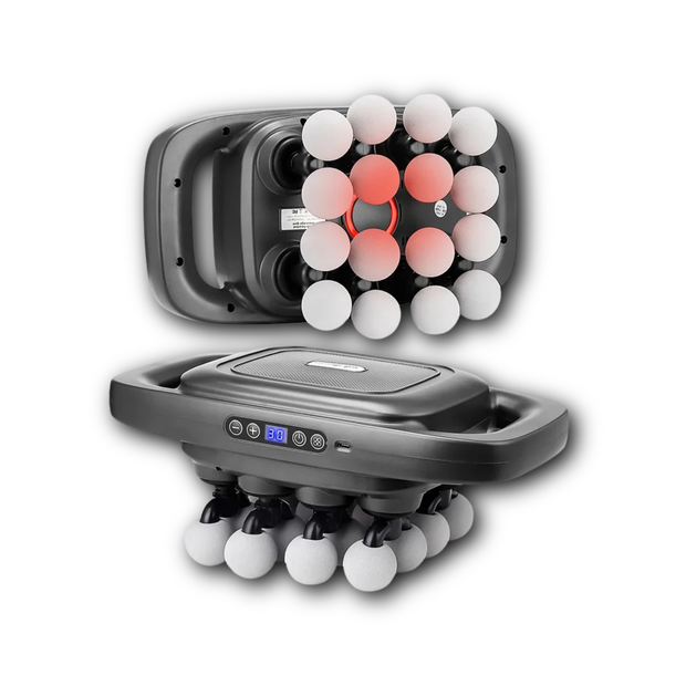 16-Heads Percussion Massage Gun - Full Body Muscle Massager