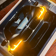 Neon LED Car Poster