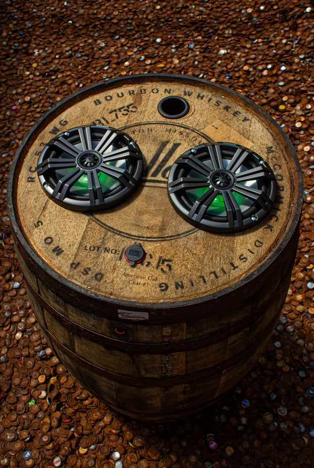 THE WHISKEY BARREL SPEAKER