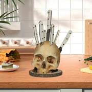 Gothic Skull Knife Holder – Functional & Striking Design