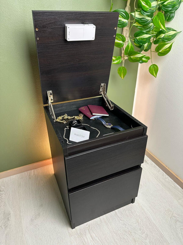 🔒 Hidden Safe Nightstand | Secure Storage, Minimalist & Practical
