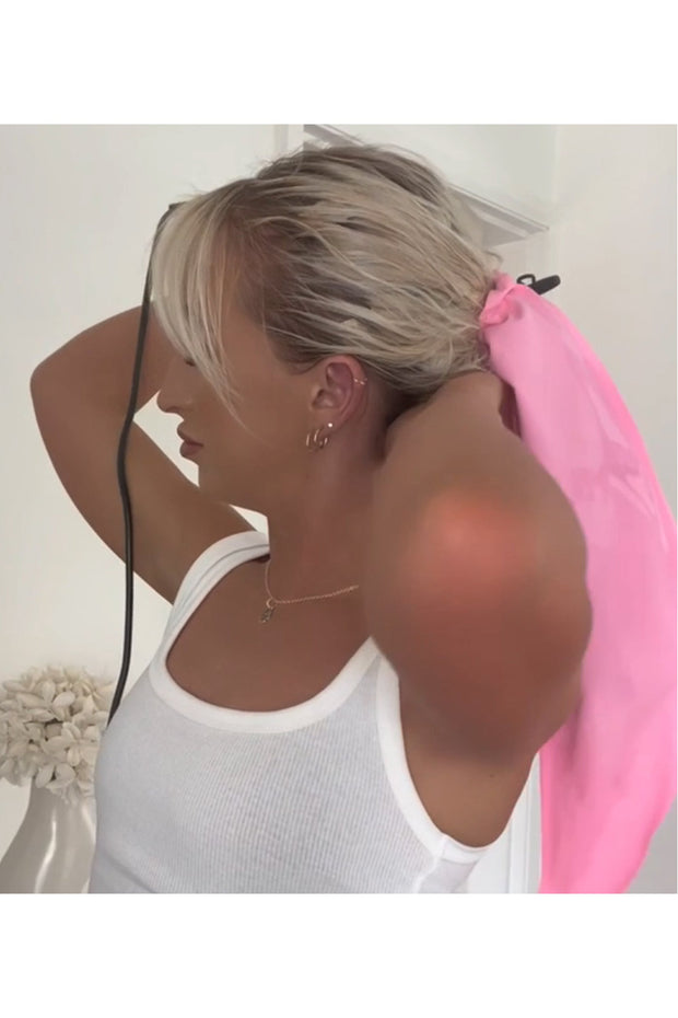 Ponytail Hair Washing Cap – Targeted Root & Scalp Cleaning